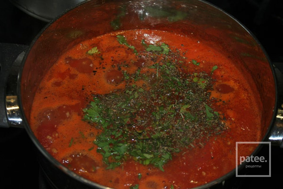 Томатный суп-пюре - Шаг 7