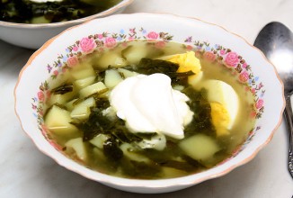 Суп из шпината