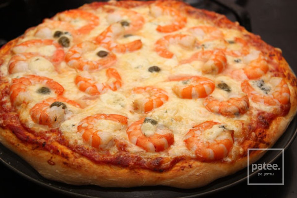 Пицца с креветками - Шаг 6