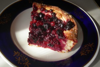 Пирог со смородиной