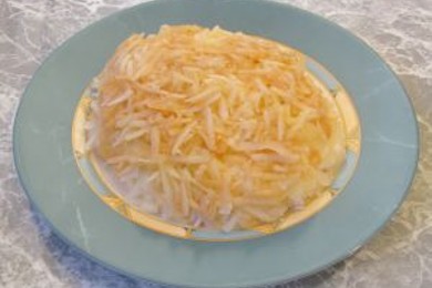 Салат "Черепаха" - приготовление