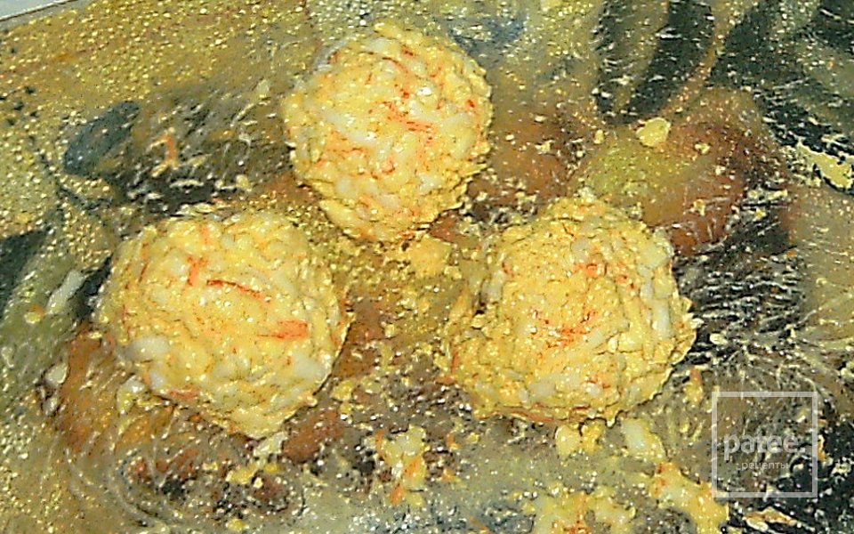 Сырные шарики с сюрпризом - Шаг 10