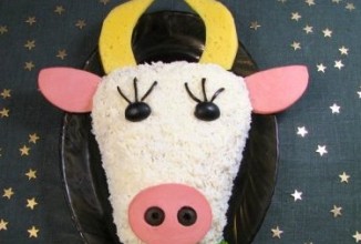 Салат "Бычок"