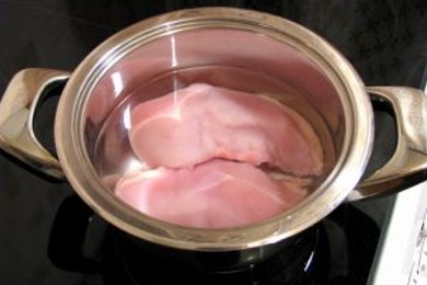 Салат "Бычок" - приготовление