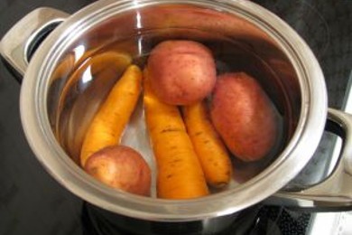 Салат «Весенний день» - приготовление