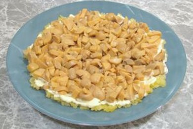 Салат «Весенний день» - приготовление