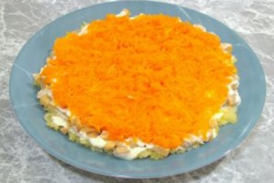 Салат «Весенний день» - приготовление