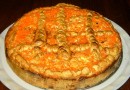 Быстрый пирог с яблоками и творогом
