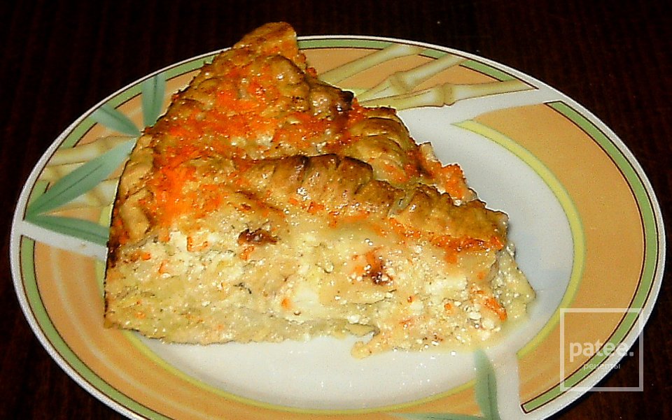 Быстрый пирог с яблоками и творогом - Шаг 12