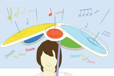 Музыкальный зонтик