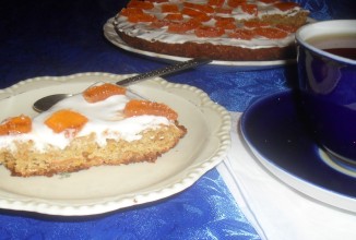 Морковно яблочный пирог