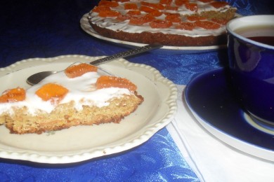 Рецепт Морковно яблочный пирог