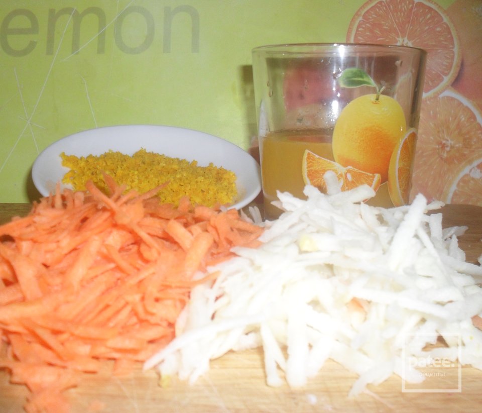 Морковно яблочный пирог - Шаг 2