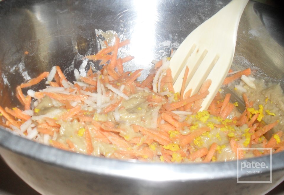 Морковно яблочный пирог - Шаг 4