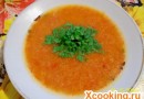 Суп из помидоров с чесноком