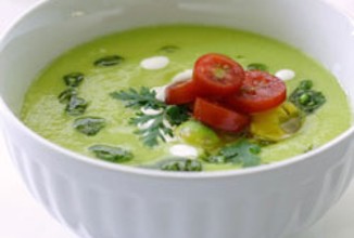 Суп-пюре из авокадо