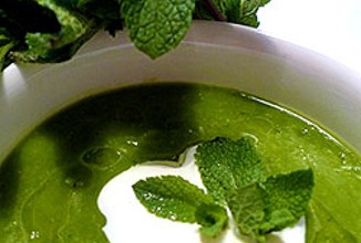 Суп с мятой