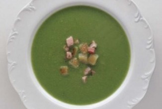 Суп из зеленого горошка