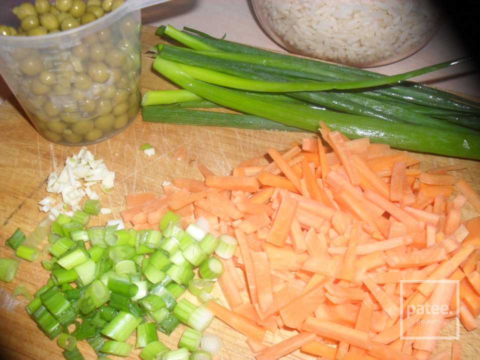 Рис жареный по-китайски - Шаг 3