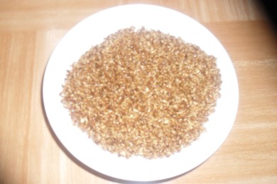 Острый кабачок с кунжутом - приготовление