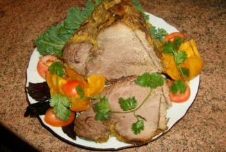 Баранина в апельсинах