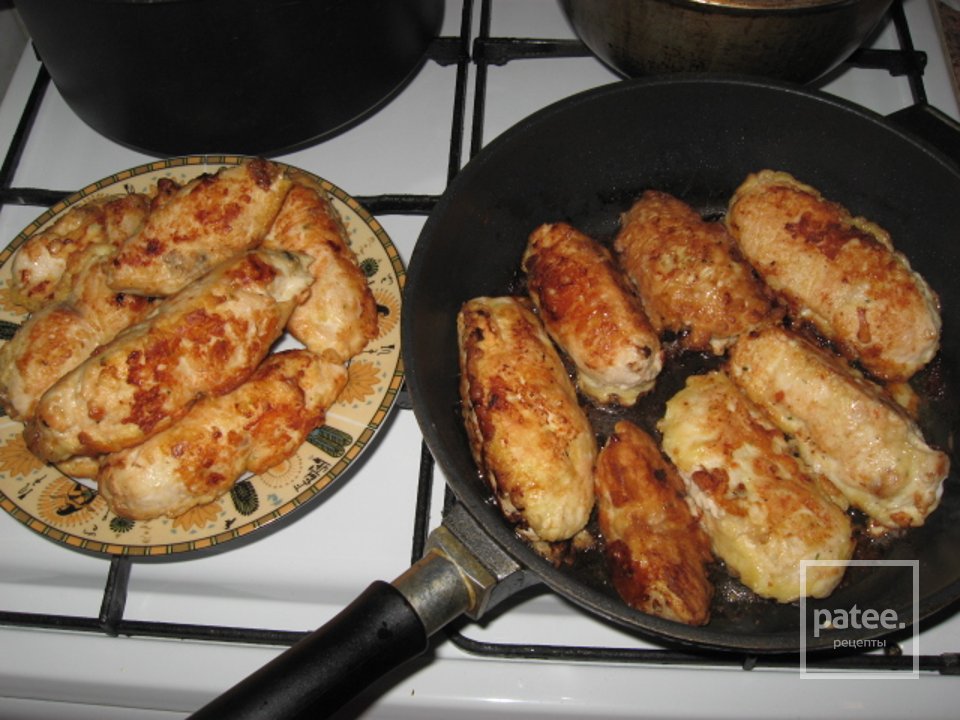 Рулет куриный с грибочками - Шаг 4