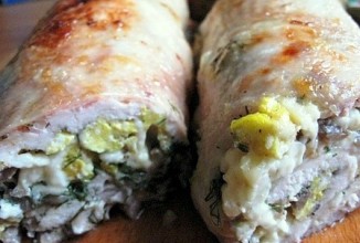 Куриный рулет