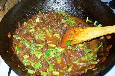 Гуйру лагман - приготовление