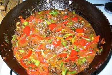 Гуйру лагман - приготовление