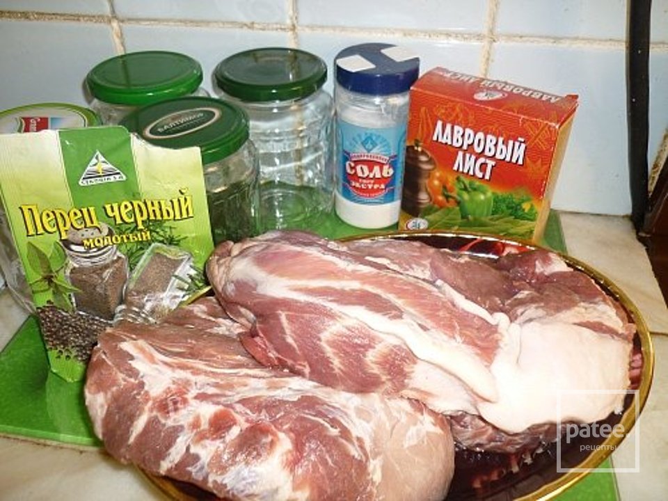 Тушенка свиная - Шаг 1
