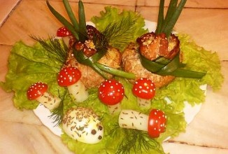 Грибочки в мешочке