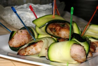 Куриные грудки в цуккини
