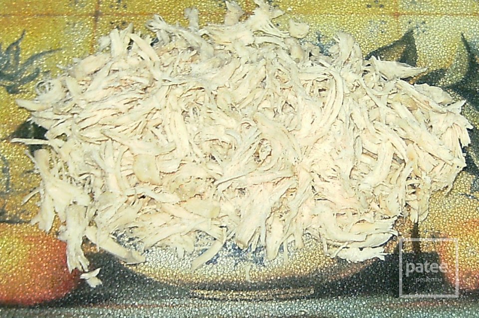 Салат с яичными блинчиками - Шаг 5