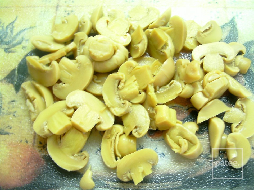 Салат с яичными блинчиками - Шаг 6