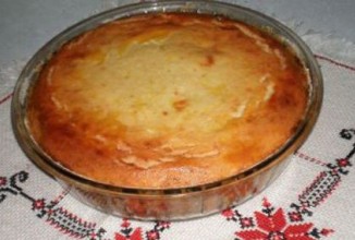 Яичница с творогом