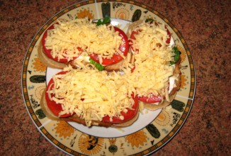 Бутерброд с отбивной