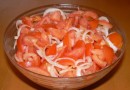 Салат из помидоров