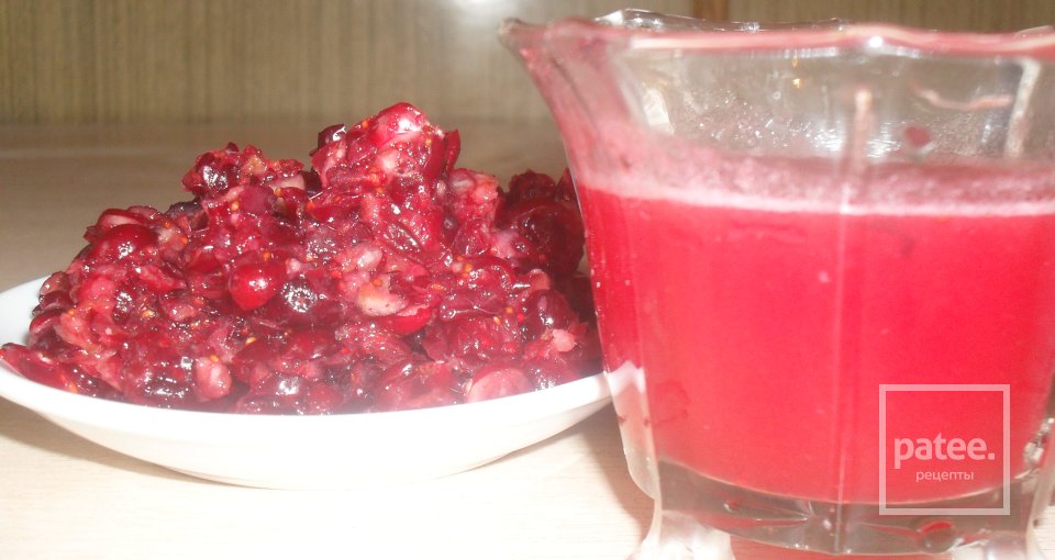 Клюквенный мусс со взбитыми сливками - Шаг 2