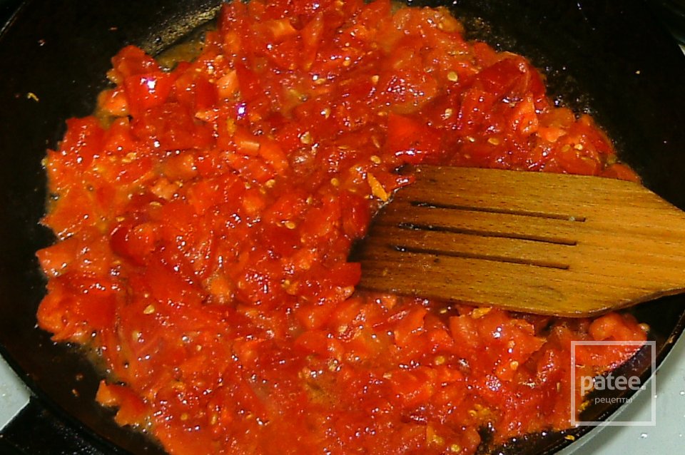 Капуста тушеная с грибами - Шаг 8