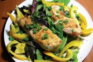 Жареная щука