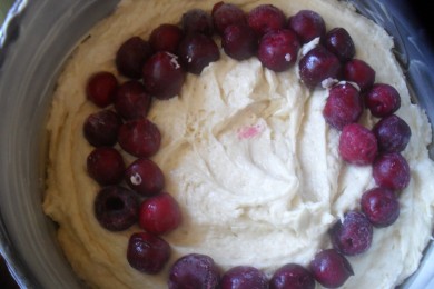 Венский пирог с вишней - приготовление