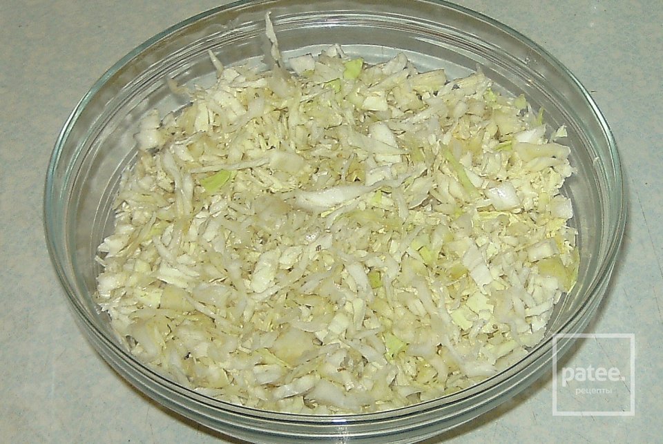 Вареники с капустой - Шаг 1