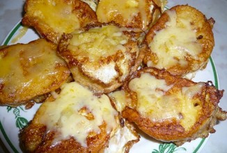 Гренки с сыром