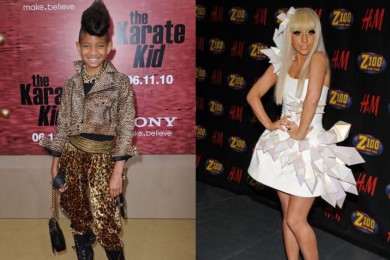9-летняя Уиллоу Смит vs Леди Гага