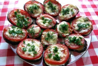 Закуска из баклажан