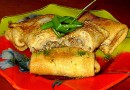Блинчики с гречкой и мясом