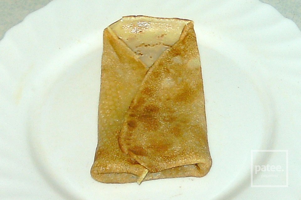 Блинчики с гречкой и мясом - Шаг 9