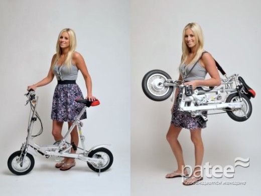 VeloMini – миниатюрный электровелосипед