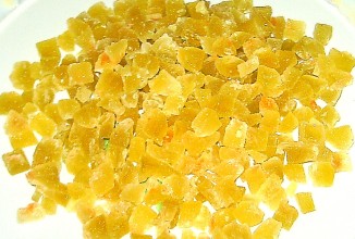 Цукаты из арбузных корок