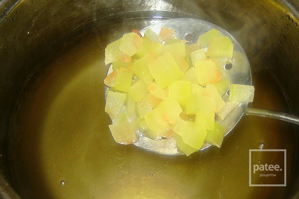 Цукаты из арбузных корок - Шаг 4